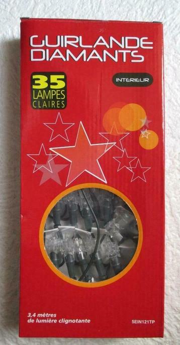 Guirlande De 35 Lampes Clignotantes, Divers, Noël, Enlèvement ou Envoi, Neuf