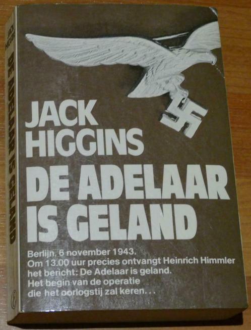 WO II: Jack Higgins - De adelaar is geland (1976) (A), Livres, Guerre & Militaire, Utilisé, Général, Deuxième Guerre mondiale