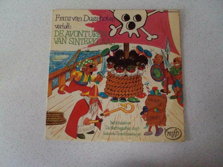 Vertel LP "De Avonturen van Sinterklaas" anno 1969., Cd's en Dvd's, Vinyl | Kinderen en Jeugd, Gebruikt, Verhaal of Sprookje, Ophalen of Verzenden