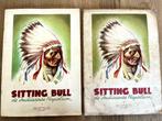 oud plakboek Sitting Bull (Martougin), Verzamelen, Foto's en Prenten, 1940 tot 1960, Gebruikt, Prent, Overige onderwerpen