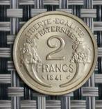 2 Francs Frankrijk 1941, Postzegels en Munten, Munten | Europa | Euromunten, Verzenden, Frankrijk, Overige waardes, Setje
