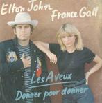Elton John & France Gall – Les Aveux - Single, 7 pouces, Pop, Enlèvement ou Envoi, Single