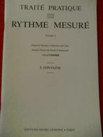 F. FONTAINE: Eléments Pratiques Du Rythme Mesuré - volume 1, Comme neuf, Enlèvement ou Envoi