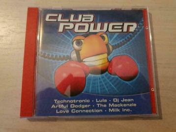 cd audio Various – Club Power, Enlèvement ou Envoi, Comme neuf, Techno ou Trance