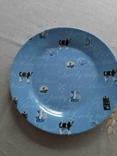 Porseleinen bord Holland 19 cm diameter, Antiquités & Art, Antiquités | Services (vaisselle) pièces, Enlèvement ou Envoi