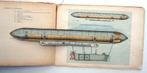 Luchtschip en Vliegmachine 1907 Uitvouwbare platen Zeppelin, Antiek en Kunst, Ophalen of Verzenden