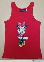 Lot de 2 t-shirts Disney 8 ans neufs, Fille, Enlèvement, Chemise ou À manches longues, Neuf