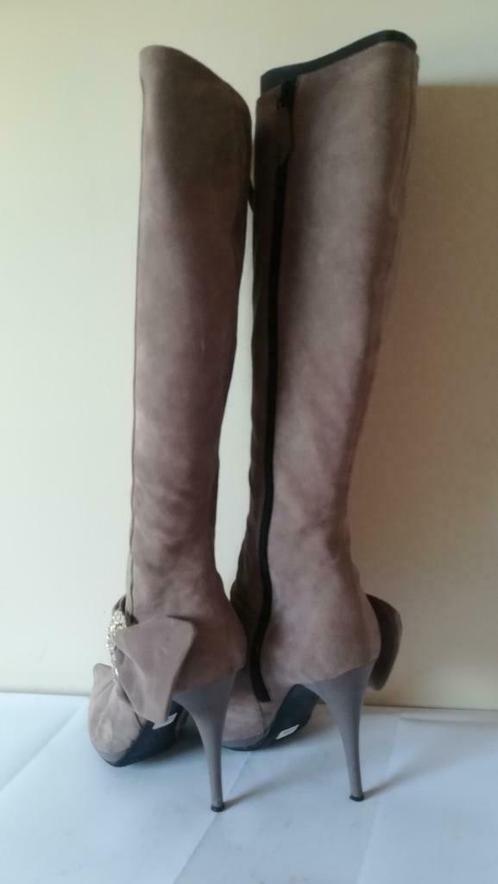 614B * CASADEI superb lila volledig leren laarzen (37), Kleding | Dames, Schoenen, Gedragen, Hoge laarzen, Overige kleuren, Verzenden