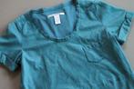 Boterzachte leder top Diane Von Furstenberg, zijde voering, Diane Von Furstenberg, Korte mouw, Maat 36 (S), Gedragen