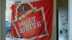 mort subite grote banner 1 m 90 op 1 m 42, Verzamelen, Ophalen of Verzenden, Gebruikt, Overige typen