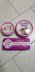 Lot de 3 boites en fer de quality street, Ophalen of Verzenden, Gebruikt
