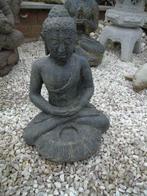 statue d un bouddha en pierre , porte bougie , nouveau, Jardin & Terrasse, Pièces d'eau & Fontaines, Pierre, Ornement d'eau, Enlèvement ou Envoi