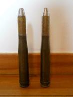 WO2 Duitse 2cm Flak hulzen , obus met kop 4