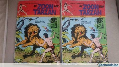 De zoon van Tarzan - MAANDBLAD - nummer 14 / 1979, Livres, Livres pour enfants | Jeunesse | 13 ans et plus, Utilisé, Fiction, Enlèvement ou Envoi