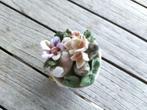 Petit pot de fleurs en céramique - L 6 cm - H 7 cm, Antiquités & Art, Antiquités | Céramique & Poterie, Enlèvement ou Envoi