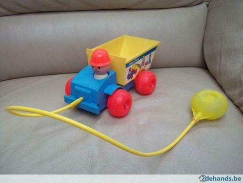 Fisher Price 151 "Camion à benne basculante Jiffy" 1982, Enfants & Bébés, Jouets | Fisher-Price, Comme neuf, Jouet à Pousser ou Tirer