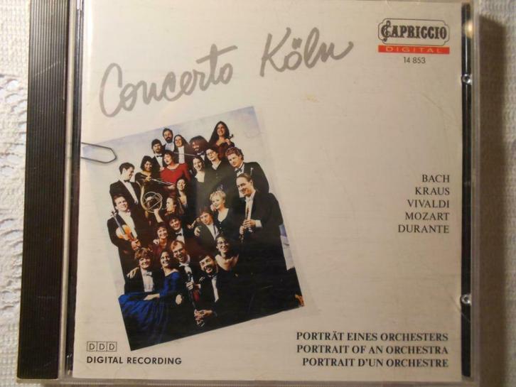 Concerto Köln, "Portrait of an Orchestra", Capriccio 14 853, Cd's en Dvd's, Cd's | Klassiek, Kamermuziek, Classicisme, Ophalen of Verzenden