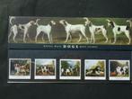 ROYAL MAIL STAMPS serie DOGS 5 zegels uitgave filatel., Verzamelen, Ophalen of Verzenden