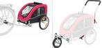 Hondenfietskar-Hondenbuggy M Rood-Zwart, Dieren en Toebehoren, Honden-accessoires, Ophalen, Nieuw