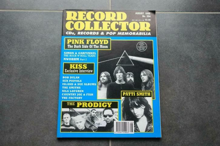 Magazine Record Collector met Kiss Aug. 1996, 12 pagina's, Boeken, Tijdschriften en Kranten, Ophalen of Verzenden