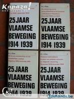 25 jaar vlaamse beweging - 1914/1939. 4dl., Boeken, Ophalen of Verzenden, Gelezen