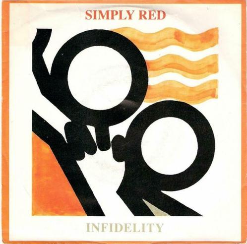 Simply Red – Infidelity / Lady Godiva's Room, CD & DVD, Vinyles Singles, Comme neuf, Single, Pop, Enlèvement ou Envoi