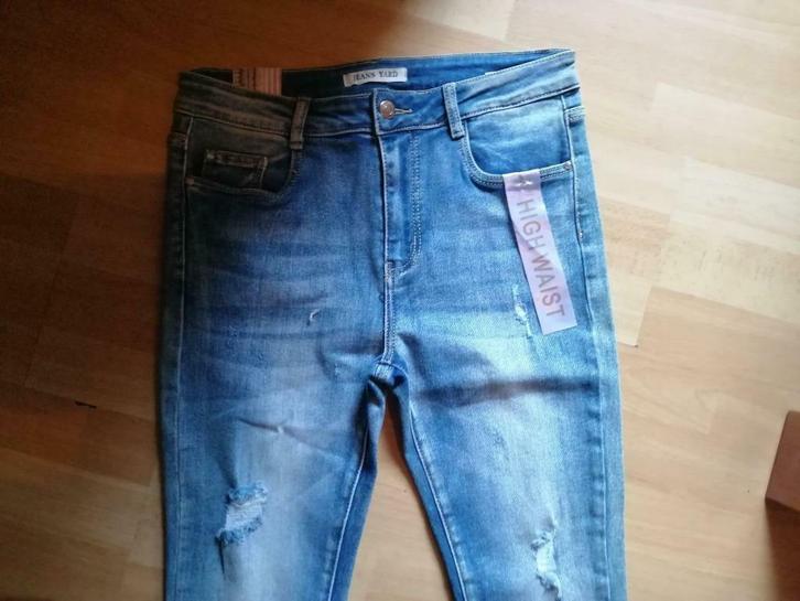 JEANSBROEK MERK JEANS YARD - MAAT 42 – NIEUW MET ETIKET / HI, Kleding | Dames, Spijkerbroeken en Jeans, Nieuw, W30 - W32 (confectie 38/40)