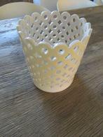 Set 3 windlichten Sia, Huis en Inrichting, Woonaccessoires | Kandelaars en Kaarsen, Ophalen, Overige materialen, Wit, Zo goed als nieuw