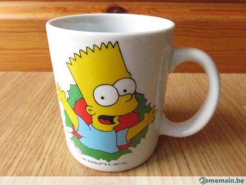 superbe mug tasse motif Bart Simpsons 1997 Fox en faïence, Huis en Inrichting, Keuken | Servies, Gebruikt, Kop(pen) en/of Schotel(s)