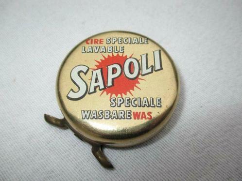 Sapoli spécial était une vieille boîte en fer blanc, Collections, Boîte en métal, Utilisé, Envoi