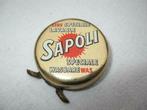 Sapoli speciale was oude blikken doos tin box, Verzenden, Gebruikt