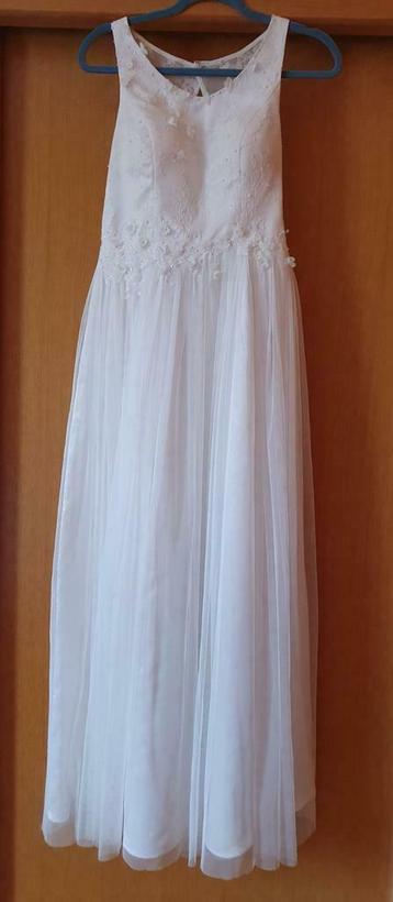 Robe blanche de mariage, cérémonie, cocktail, événement, ... beschikbaar voor biedingen