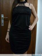 Petite robe noire de soirée, Taille 36 (S), Noir, Porté, Enlèvement ou Envoi