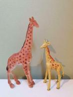 Speelgoed giraffen (2) plastic, Enlèvement, Utilisé, Garçon ou Fille