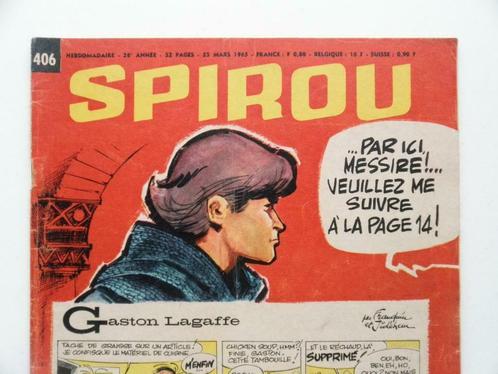 Spirou n° 1406 - 25 mars 1965 - 28e année - Franquin Roba, Livres, BD, Utilisé, Une BD, Enlèvement ou Envoi