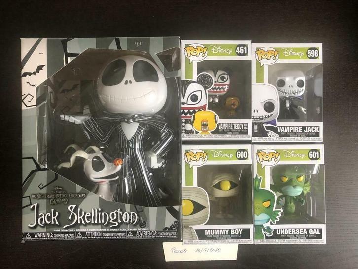 Funko Nightmare Before Christmas set, Collections, Disney, Neuf, Statue ou Figurine, Autres personnages, Enlèvement ou Envoi