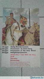 affiche Procession du Saint-Sang jeudi 7 mai 1970, Autres sujets/thèmes, Utilisé, Enlèvement ou Envoi
