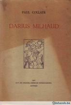 Paul Collaer, Darius Milhaud, Antiquités & Art, Collaer, Enlèvement ou Envoi