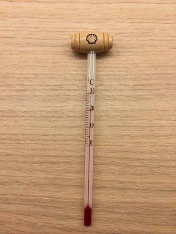 Memorabilia Shell thermometer, Enlèvement ou Envoi, Neuf, Ustensile