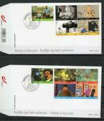 Année 2011 : FDC 4165-4174 - Tintin à l'écran, Enlèvement ou Envoi
