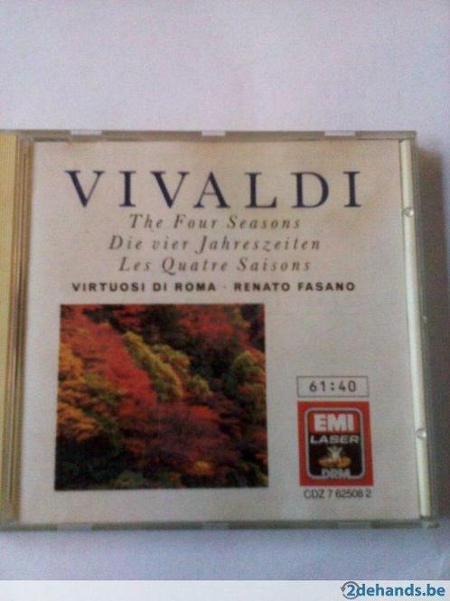 Antonio Vivaldi CD The four seasons, Cd's en Dvd's, Cd's | Klassiek, Ophalen of Verzenden