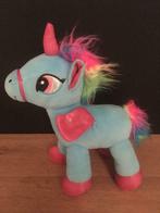 Unicorn knuffel-pony, Kinderen en Baby's, Speelgoed | Knuffels en Pluche, Ophalen of Verzenden, Zo goed als nieuw, Paard