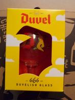 Duvel Glas 33 cl 666, Nieuw, Duvel, Glas of Glazen, Ophalen of Verzenden