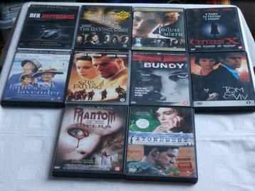 Lot de 10 DVD divers, À partir de 16 ans, Enlèvement ou Envoi