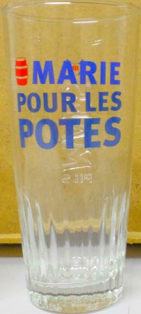 Verres Maes Personnalisés Marie, Collections, Marques de bière, Neuf, Verre ou Verres, Autres marques, Enlèvement ou Envoi