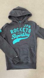 Grijze pull met kap van Superdry, Enlèvement ou Envoi, Porté