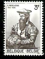 België 1962 Mercator OBP 1213** (gebroken kader), Postzegels en Munten, Postzegels | Europa | België, Overig, Ophalen of Verzenden