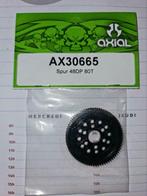 AX30665 Spur Gear 48P 80T, Hobby & Loisirs créatifs, Échelle 1:10, Électro, Enlèvement ou Envoi, Neuf