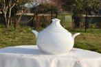 soupière porcelaine blanche moderne, Ophalen of Verzenden, Gebruikt