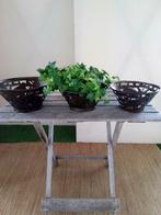 Decoratieve schalen, Ophalen of Verzenden, Zo goed als nieuw, Metaal, Tuin